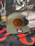 Olive Green Richardson 7 Panel Tombstone Patch