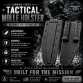 Black CF Molle Holster